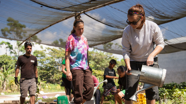 Students studying in Guatemala