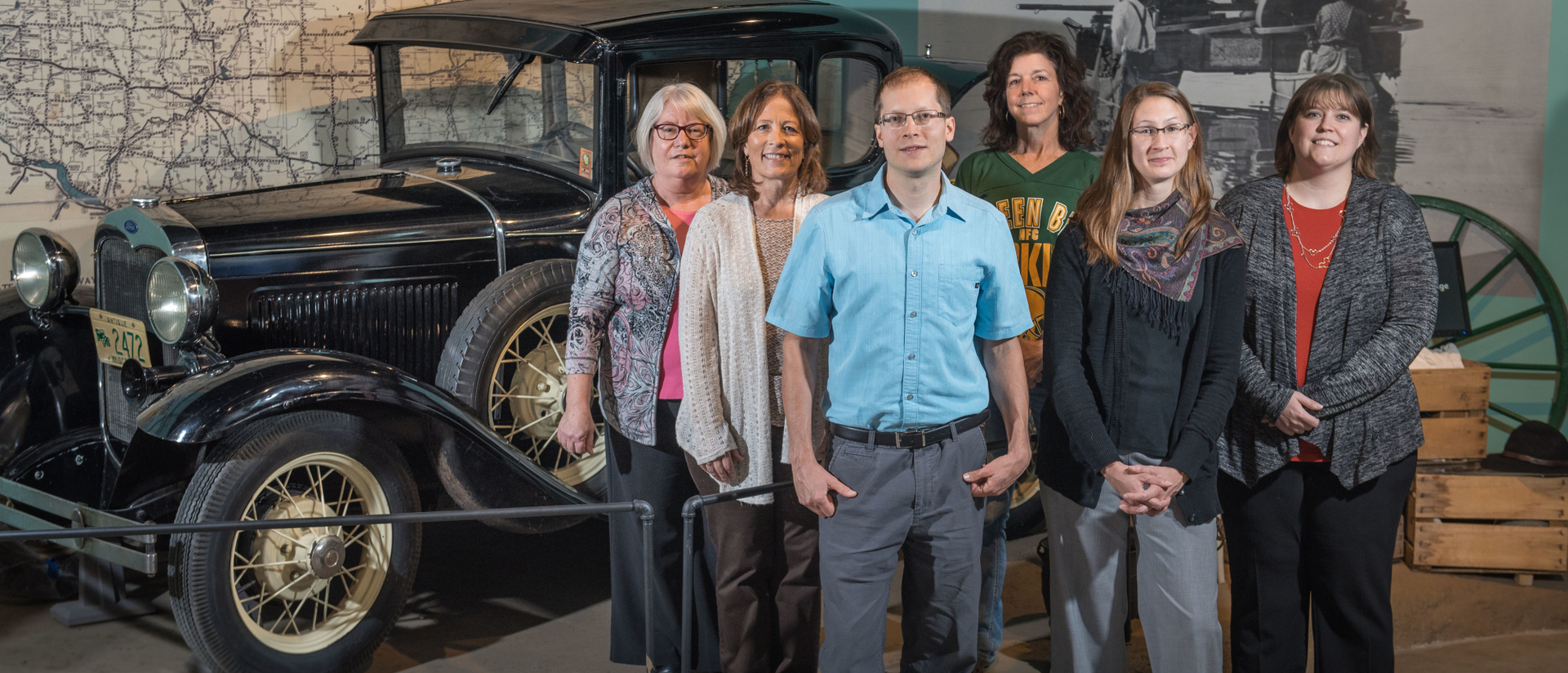 Alumni working at Chippewa Valley Museum