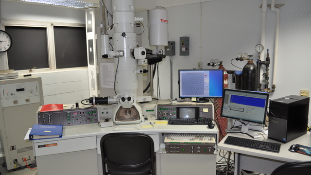 Transmission Electron Microscope with Energy Dispersive Spectroscopy (TEM-EDS)