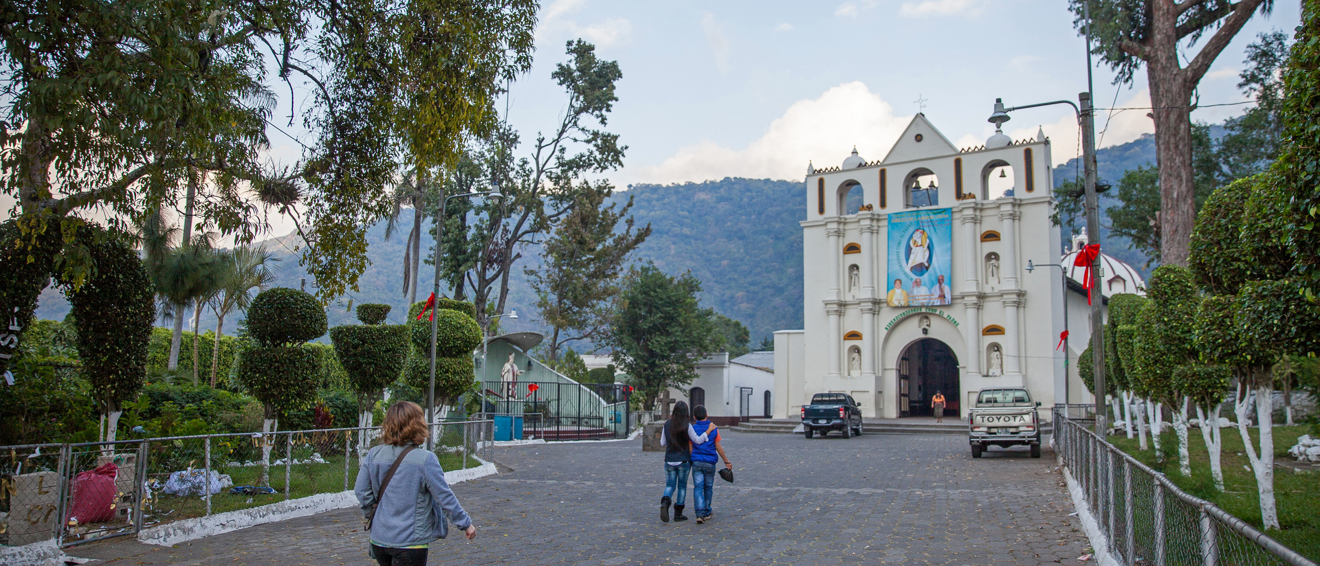 UW-Eau Claire student in Guatemala for cultural immersion experience.