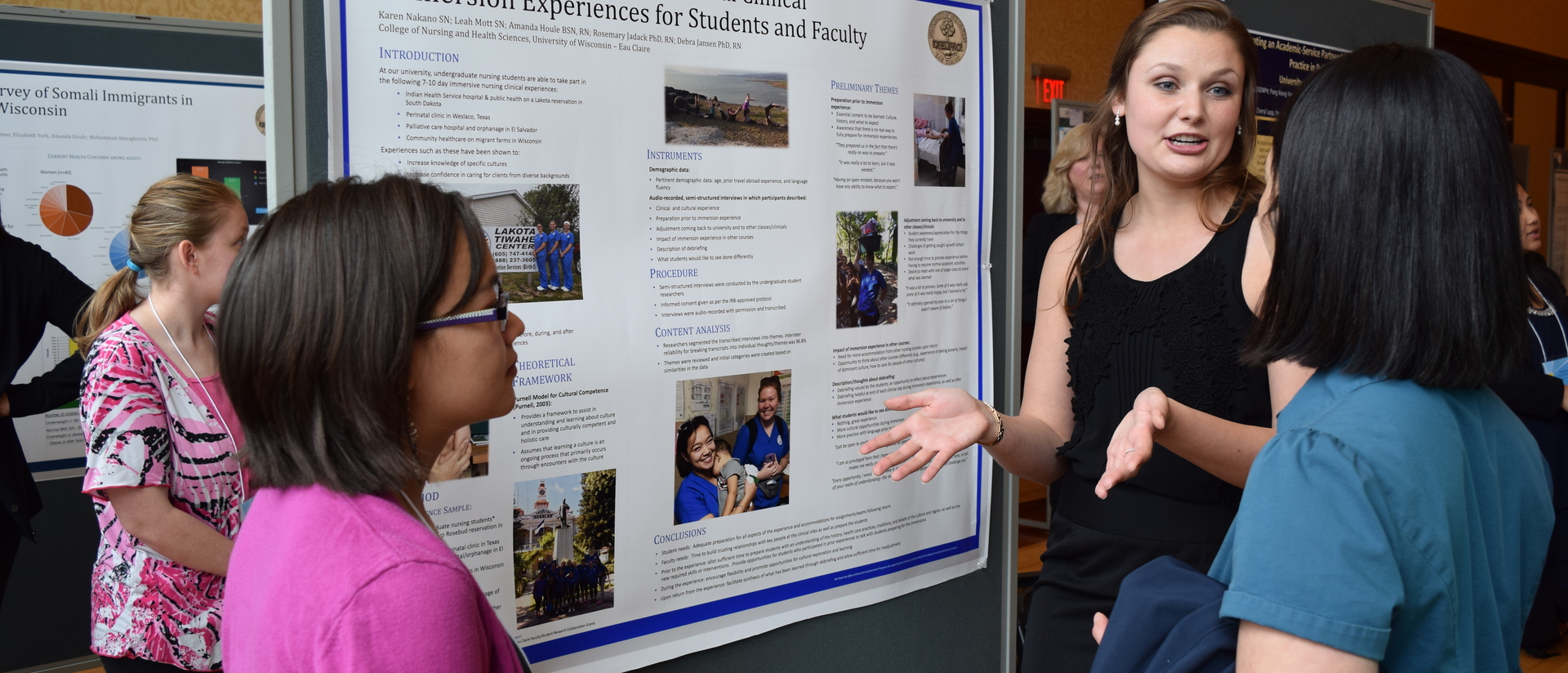 Last year Karen Nakano and Leah Mott discussed their research.