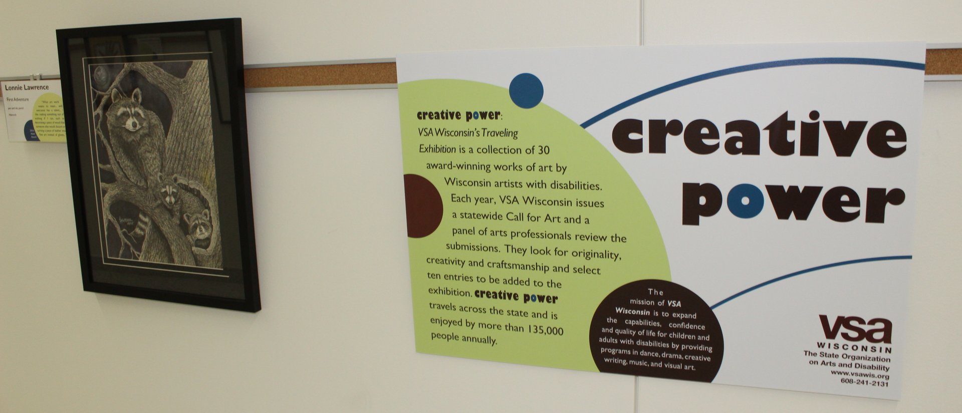Creative Power: VSA Wisconsin's Traveling Exhibition
