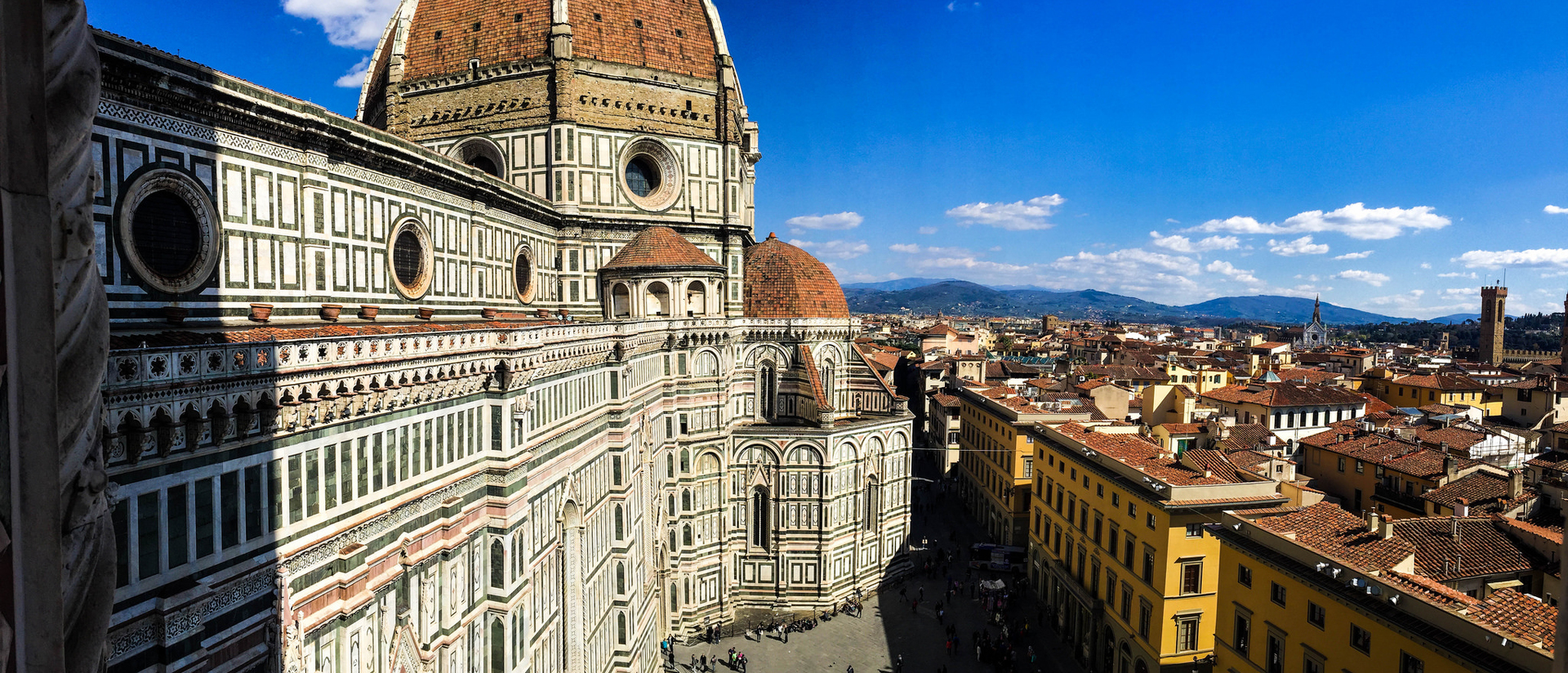 The Duomo in Florence, Italy. 