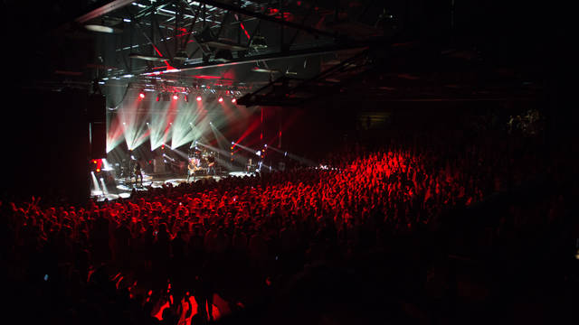 Country music star, Hunter Hayes, performing at UW-Eau Claire in Zorn Arena 