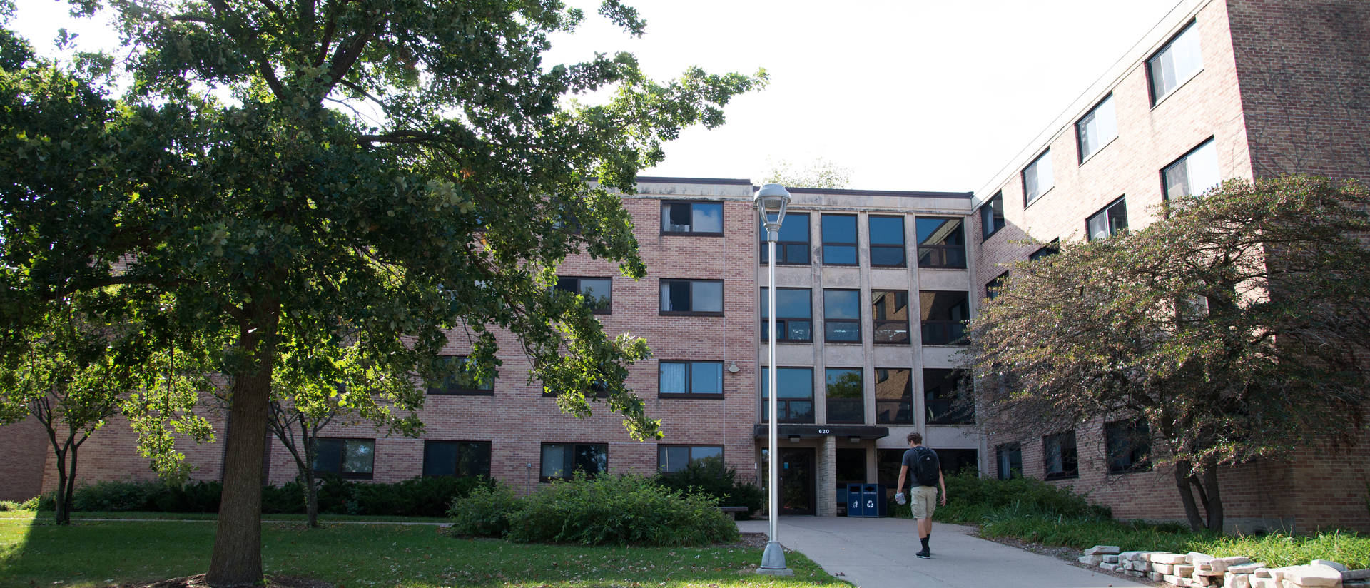 Exterior shot of Sutherland Hall