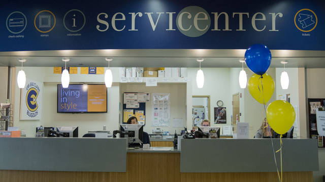 Service Center desk