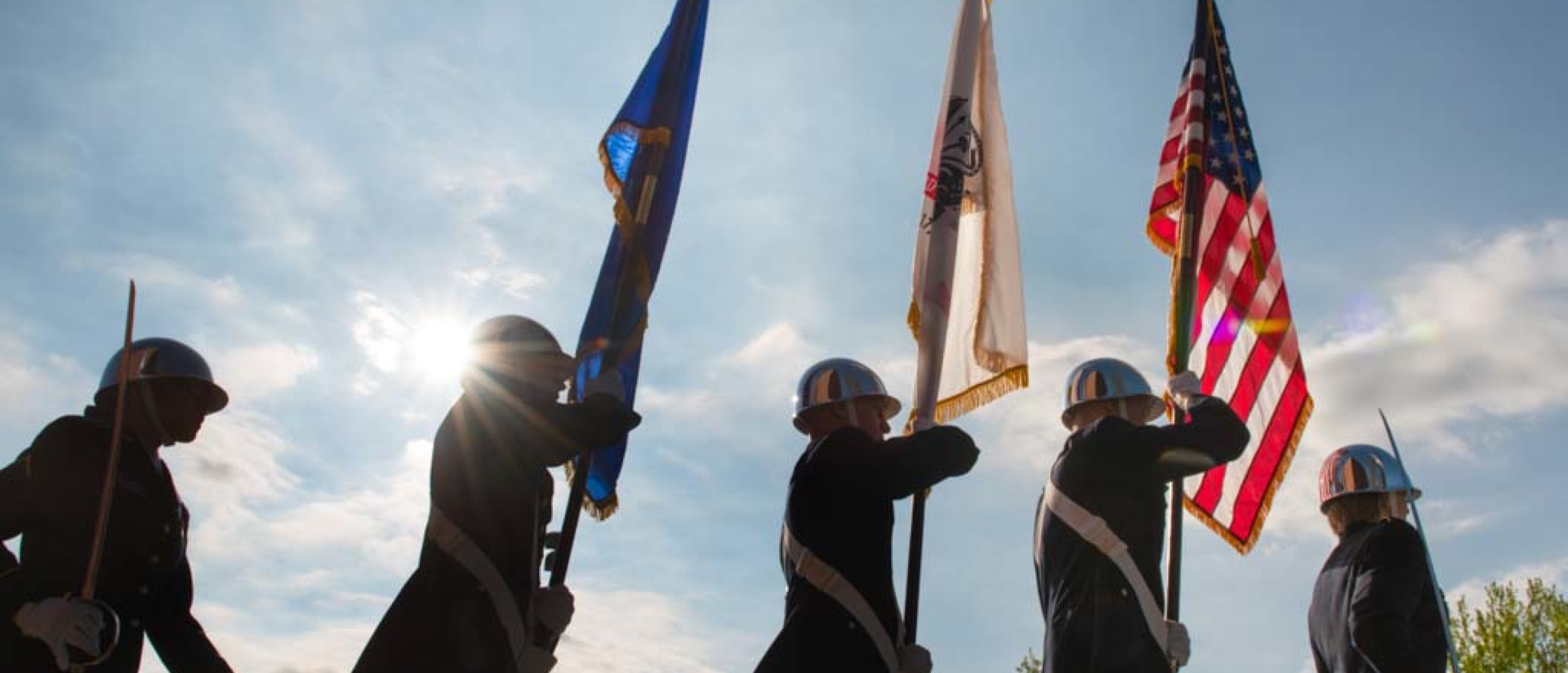 ROTC color guard