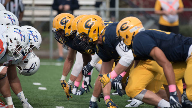 Blugold football at UWEC 2017