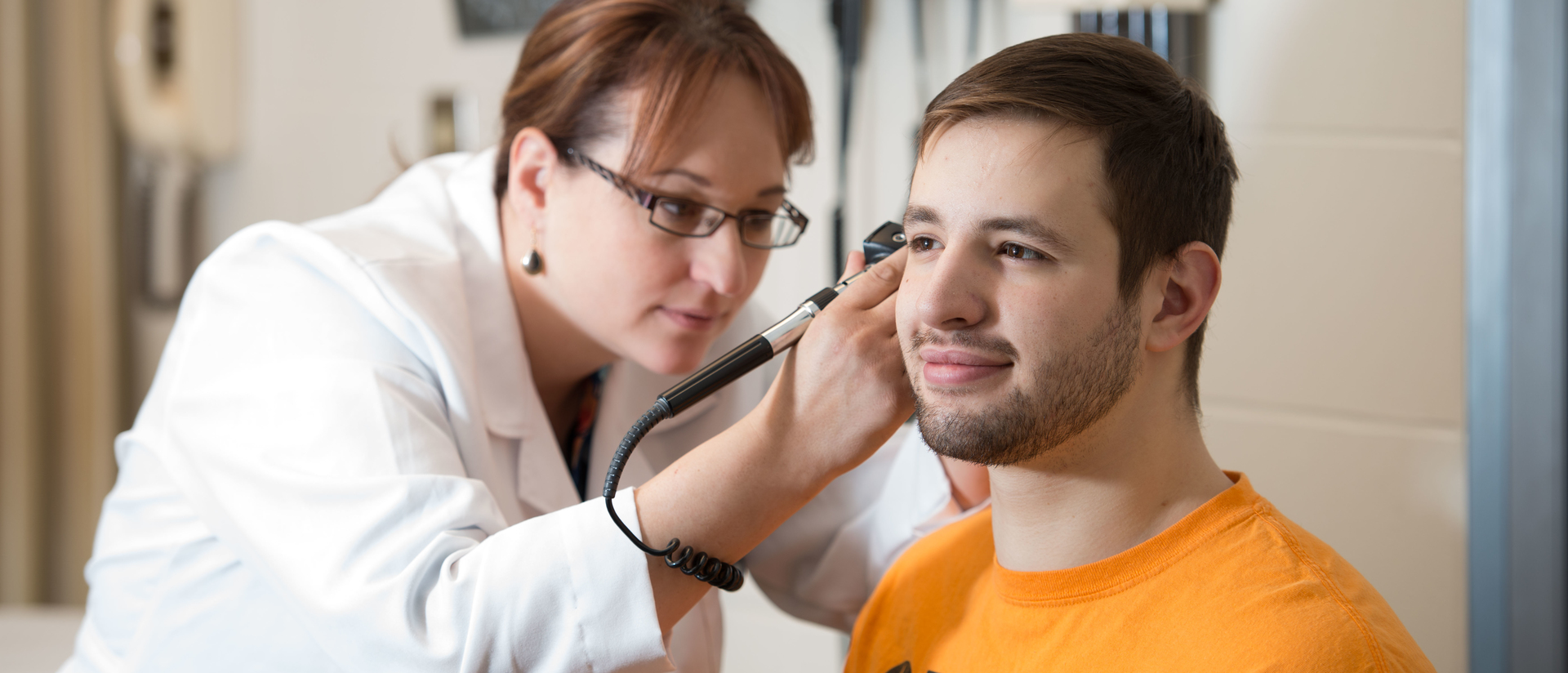 Student at health services