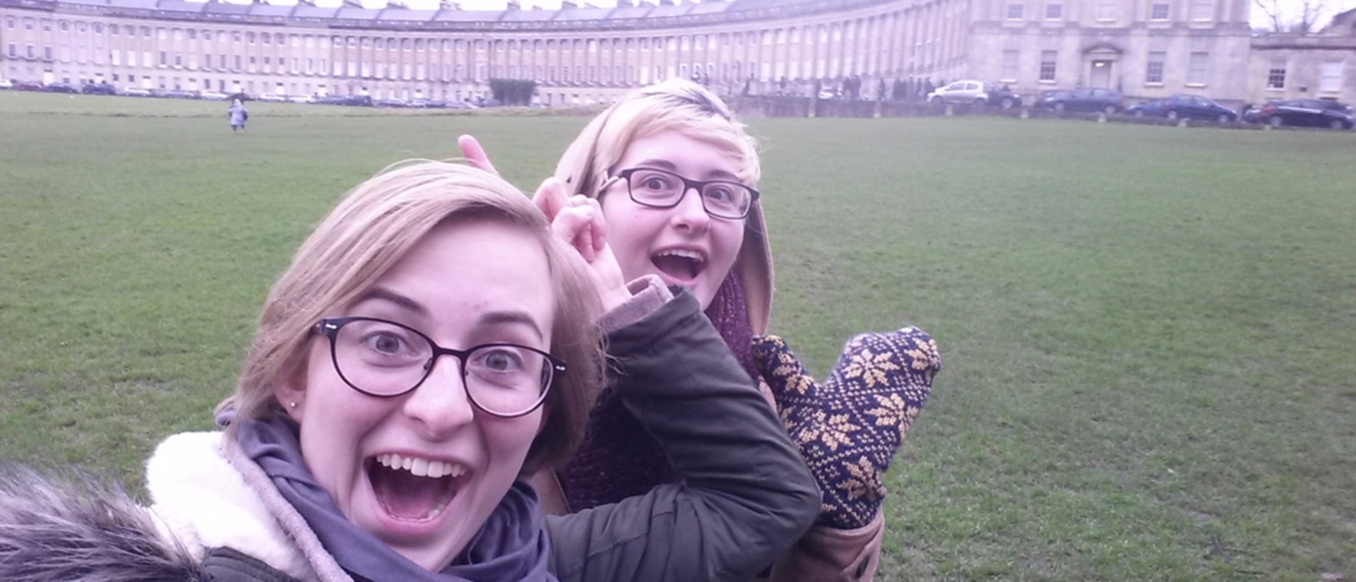 Students in Winchester, England.