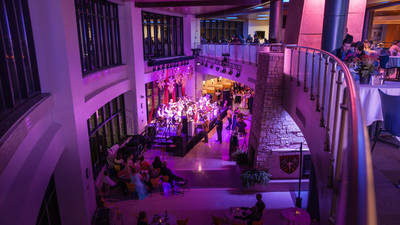 Viennese Ball Interior Light at Night