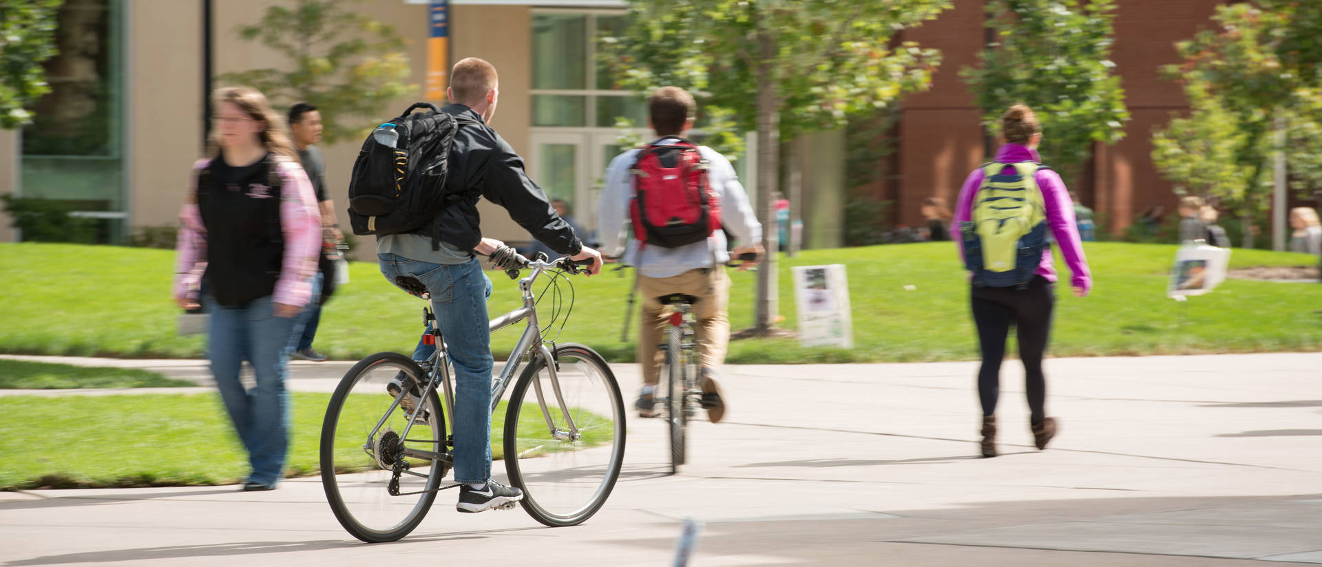 biking